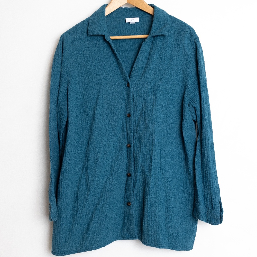 J.Jill Cotton Gauze Tunic
